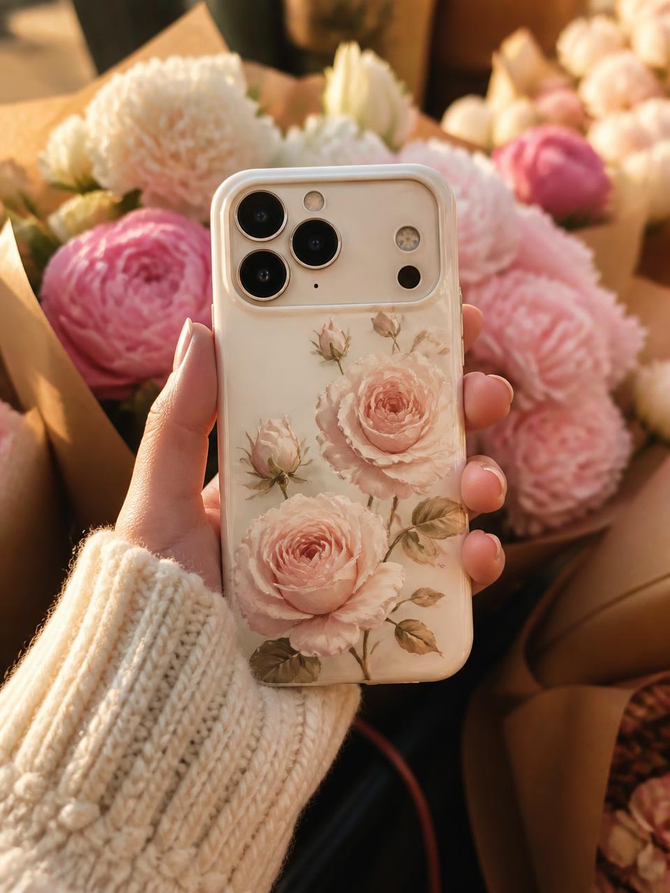 Deramous case styled in everyday life